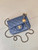 Chanel AS1786 Mini Flap Bag Lambskin Blue