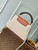 LV M12956 Louis Vuitton Capucines MM Bag Taurillon leather Galet Gray