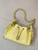 Chanel AS5631 Mini Hobo Calfskin & Gold-Tone Metal Yellow