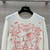 Dior Women's Floral embroidered long sleeves Sweater D38012