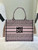Dior M1296 Medium Dior Book Tote White and Pale Pink Miss Dior Allover