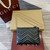 Gucci 837742 GG Marmont Pochette With Chain Bag Black