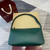 Gucci 862530 Gucci Half Horsebit Large Shoulder Bag Green