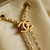Chanel 25 AS5600 Medium Backpack Grained Calfskin & Gold-Tone Metal Apricot