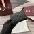 Gucci 847208 GG Emblem small wallet Rosso Black GG leather