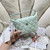 Chanel AS4386 Clutch with chain Grained Shiny Calfskin Ligth Green