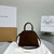 The Row Suede Soft Suede Margaux 10 Bag THR153678 Brown