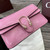 Gucci 837370 Dionysus mini shoulder bag pink leather