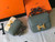 Hermes Constance Cross Body Bag Epsom Leather Gold H28407