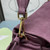 Prada Explore medium suede shoulder bag with flap 1BD394 Purple Red