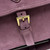 Prada Explore medium suede shoulder bag with flap 1BD394 Purple Red