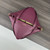 Loewe Mini Puzzle Fold tote in shiny calfskin A657V25X01 Wine Red