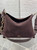 Dior Bolso Medium Diorly M1412PHJX_M44M Bag Suede Dark Brown