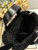 Dior M2835 Small Dior Toujours Bag Black Macrocannage Crinkled Calfskin and Merino Wool