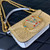 Valentino 5016 Valentino Garavani  locò raffia shoulder bag White