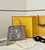Fendi 8BN244 Peekaboo Mini Bag Gray Python Leather Bag 66803
