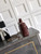 Chanel AP4936 Vanity with Chain Grained Shiny Calfskin & Gold-Tone Meta Wine Red