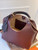 LV M53188 Louis Vuitton Carmel Mahina Bag M52950 Wine Red - luxibagsmall