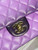 Chanel A01112 Flap Classic 11.12 Handbag Gradient Lambskin & Gold-Tone Metal Purple