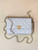 Chanel AS2649 Woc Wallet on Chain Calfskin Bag Blue