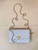 Chanel AS2649 Woc Wallet on Chain Calfskin Bag Blue
