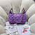 Chanel AS4912 Meduim Hobo Shiny Lambskin & Gold-Tone Metal Purple