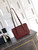Chanel AS6130 Small Flap Bag Grained Shiny Calfskin & Gold-Tone Metal Wine Red