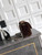Chanel A69900 Mini Flap Dark Brown Velvet CF AS1116