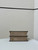 Fendi 8BN335A7SKF199A Peekaboo ISeeU Petite Taupe ostrich leather bag