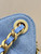 Chanel AS5631 Mini Hobo Denim Blue & Gold-Tone Metal