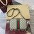 Gucci 841310 Ophidia small camera bag  Beige and dark brown