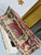 Dior M1296 Medium Dioriviera Book Tote Raffia with Candy Pink Toile de Jouy Sauvage M0100