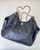 Chanel AS5463 25SS Maxi Shopping Bag  Calfskin & Gold-Tone Metal  Black