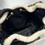 Chanel AS5293 Small Hobo Calfskin & Gold-Tone Metal Black &Wool