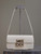 Dior M2610 Miss Dior Flap Bag White Patent Calfskin