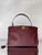 Balenciaga 7897442 Rodeo Handbag Large in Wine Red smooth calfskin Gold