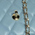 Chanel AP4592 25S Mini Flap Lambskin Blue gold