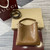 Gucci 815118 GG Emblem Mini Bucket Bag brown GG leather