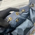 Chanel AS5631 Mini Hobo Suede & Gold-Tone Metal Gray Blue
