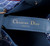 Dior M2820 Large Dior Toujours Bag Denim Blue Tweed with White Cannage Motif