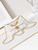 Chanel AS4986 Mini Flap bag Shiny Lambskin  Imitation Pearls & Gold-Tone Metal White