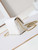 Chanel AS4986 Mini Flap bag Shiny Lambskin  Imitation Pearls & Gold-Tone Metal White