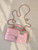 Chanel AS2431 Mini Classic Handbag With Top Handle CC19041 Strass & Gold-Tone Metal