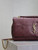 YSL 515821 Saint Laurent Lambskin Medium Jamie Bag wine Red