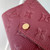 Louis Vuitton LV M64060 Victorine Wallet Monogram Empreinte Leather Wine Red
