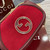 Gucci 815715 Gucci Blondie small shoulder bag Red and Wine red Suede Leather