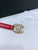 Chanel CC resin white with chain teeth gold and silver logo buckle 1.5cm AA0923