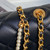 Chanel 25P AS5352  Mini Flap Bag Shiny Lambskin  Imitation Pearls & Gold-Tone Metal Black