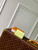LV M14113 Louis Vuitton Pocket Organizer Taigarama Lemon Yellow