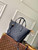LV M14317 Louis Vuitton Blossom PM Handbag Navy Blue